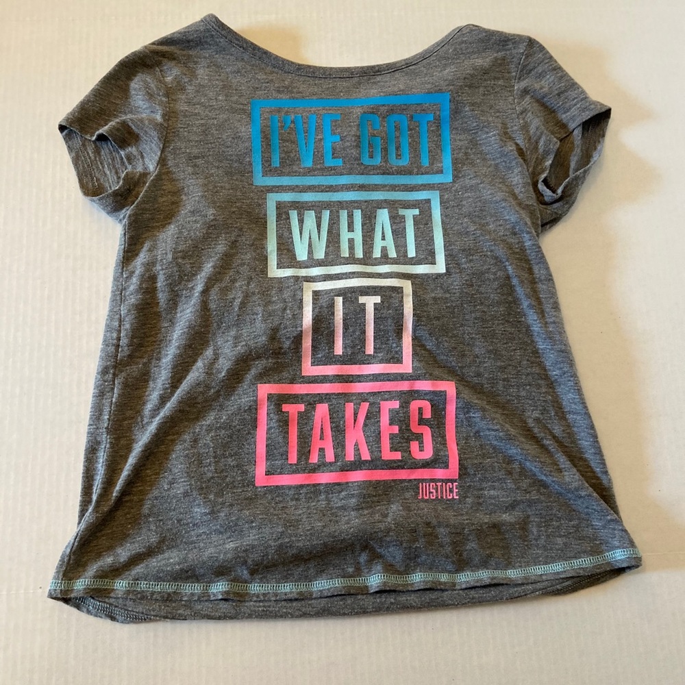 Gray active t-shirt